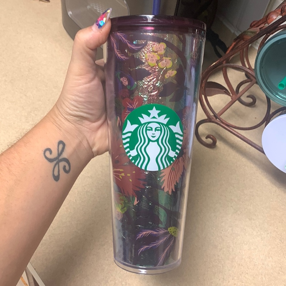 Multiple Starbucks Tumblers